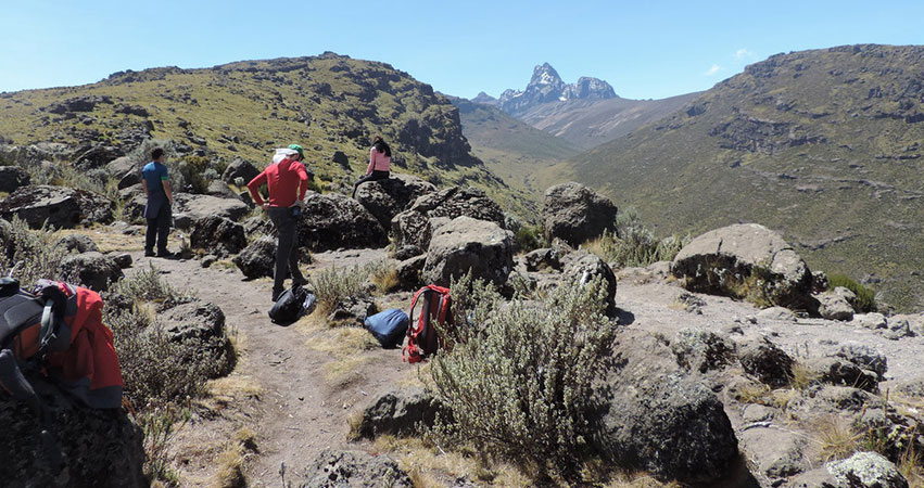5 Days Mount Kenya Climb Sirimon Route